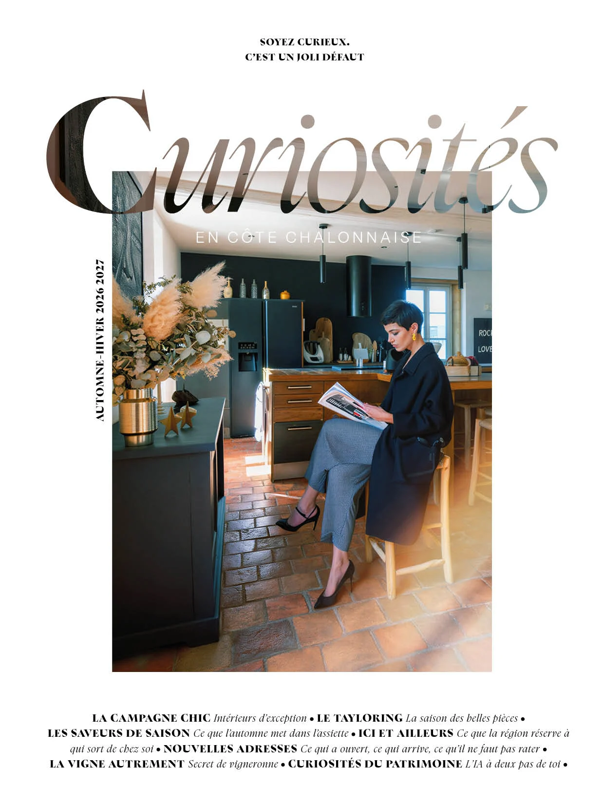 Couverture Curiosités n°1 — Automne-Hiver 2026