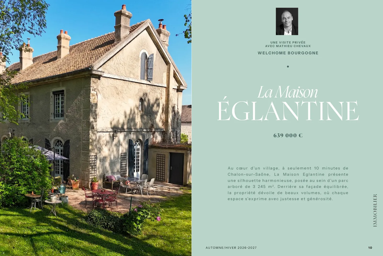 Immobilier — La Maison Églantine