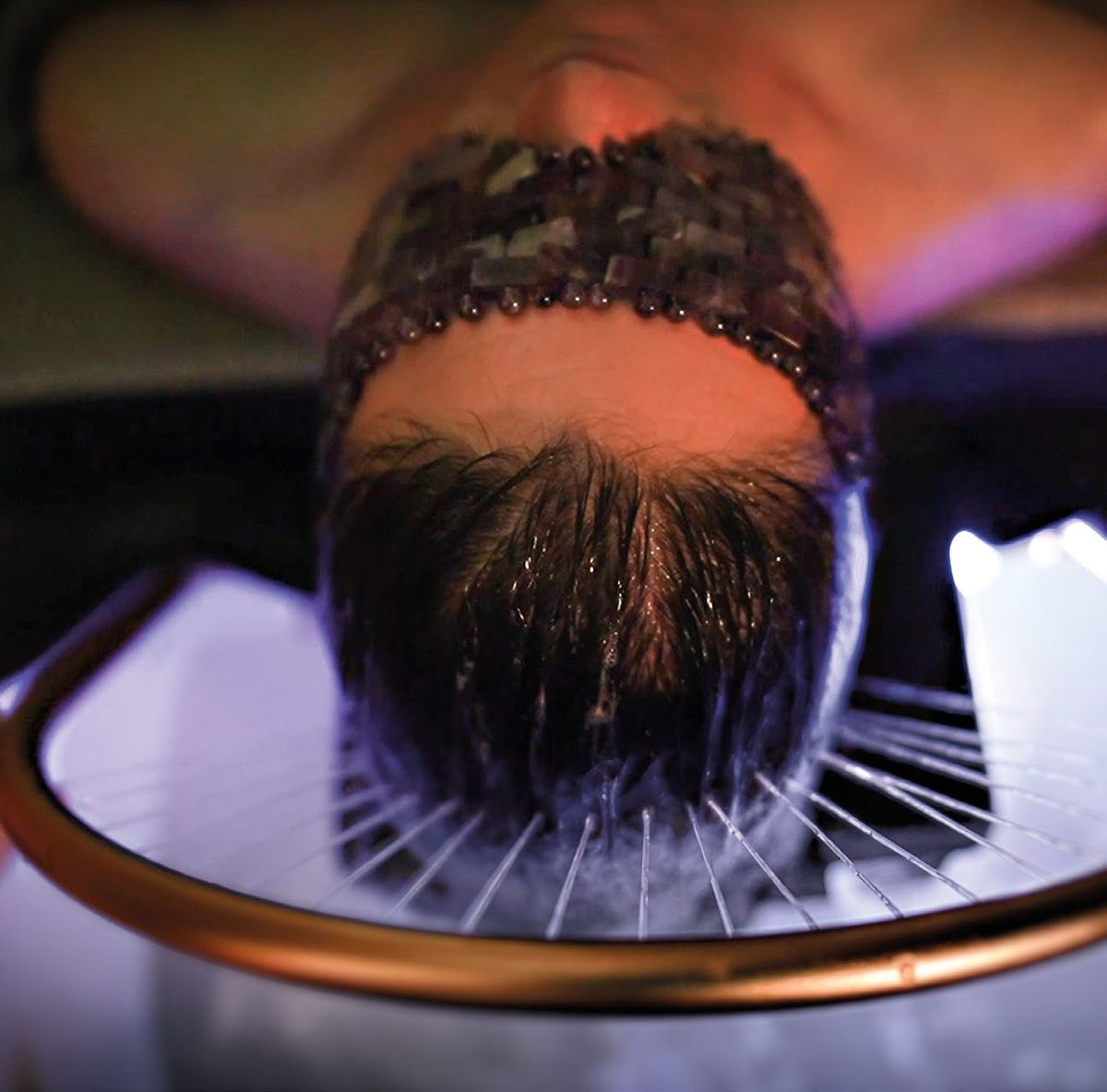 Un soin de la barbe